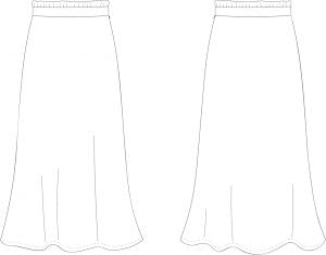 Jupe FANNY Femme - Patron de couture pochette - CHA'COUD Patron de couture Cha'Coud | Gaspard et Léonie Tissus en ligne et Mercerie à Toulouse