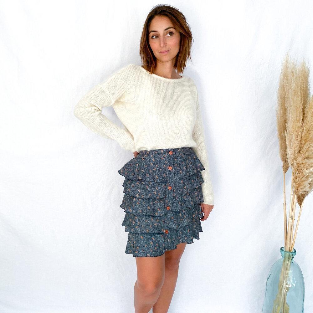 Jupe NIAGARA Patron de couture pochette - L'atelier de Gaspard et Léonie