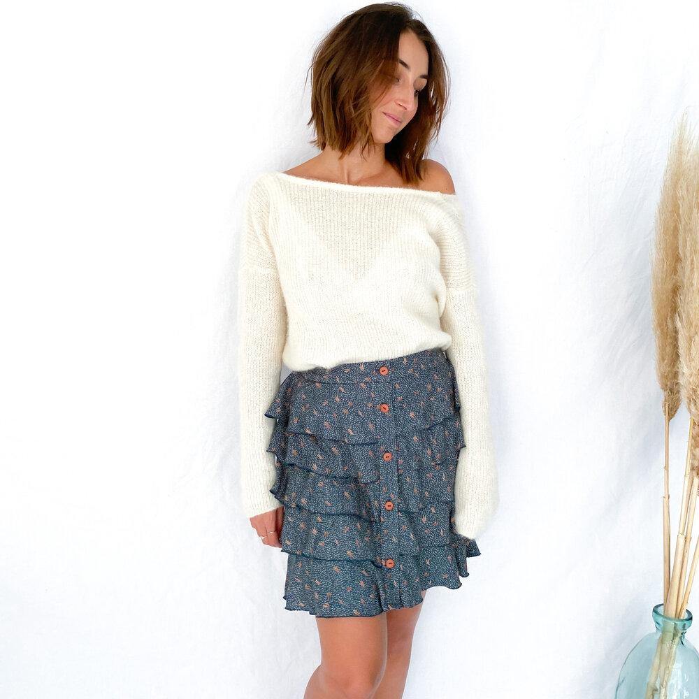 Jupe NIAGARA Patron de couture pochette - L'atelier de Gaspard et Léonie