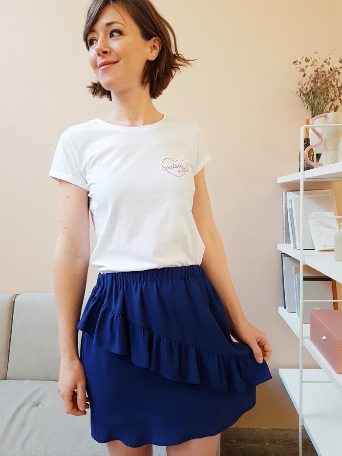 Jupe PEACH - Patron de couture pochette Patron de couture JOLI LAB | Gaspard et Léonie Tissus Mercerie Toulouse