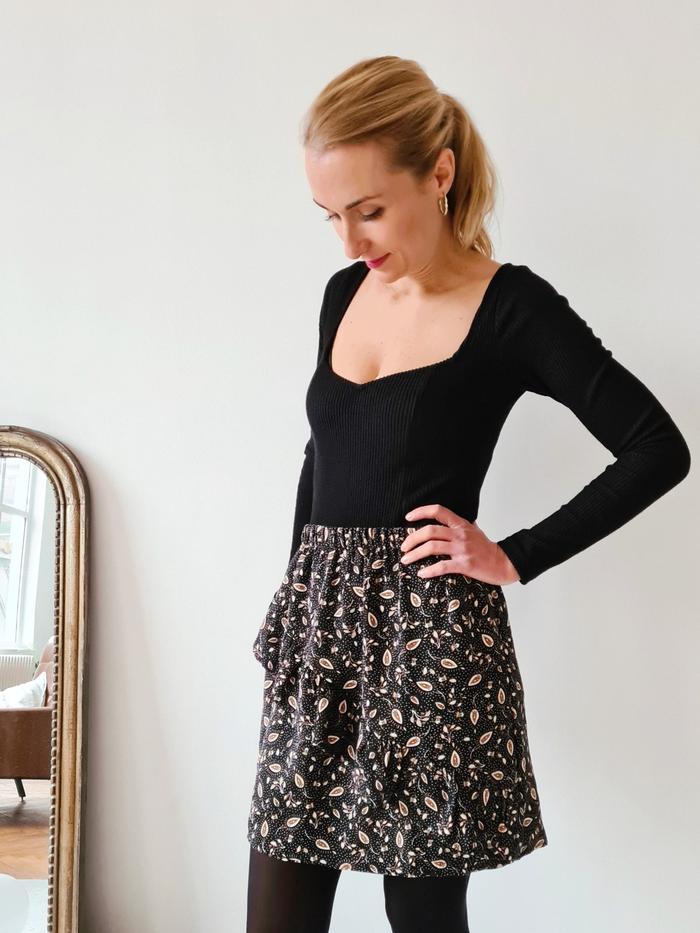 Jupe PEACH - Patron de couture pochette Patron de couture JOLI LAB | Gaspard et Léonie Tissus Mercerie Toulouse