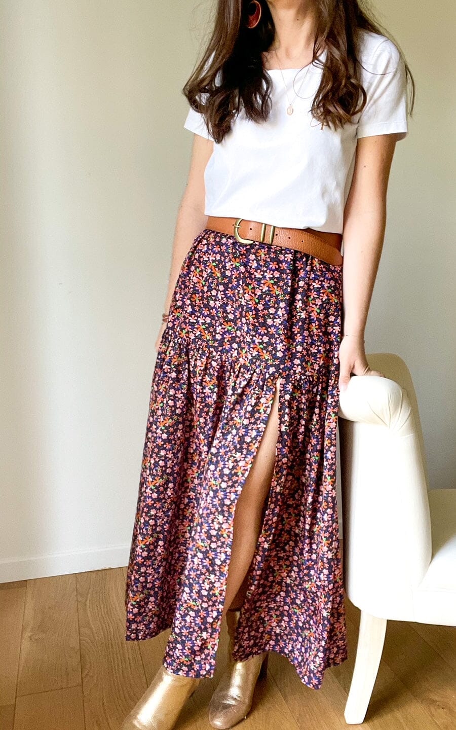 Jupe ROMY Patron de couture Pochette - CLEMATISSE PATTERN Patron de couture CLEMATISSE PATTERN | Gaspard et Léonie Tissus en ligne et Mercerie à Toulouse