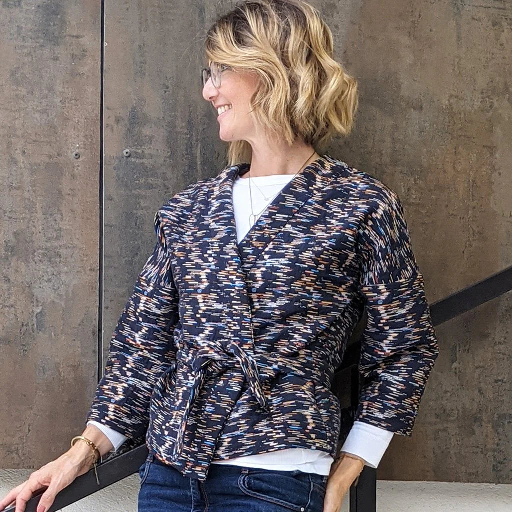 Kimono OREO Patron de couture pochette - SUPER BISON Patron de couture SUPER BISON | Gaspard et Léonie Tissus en ligne et Mercerie à Toulouse