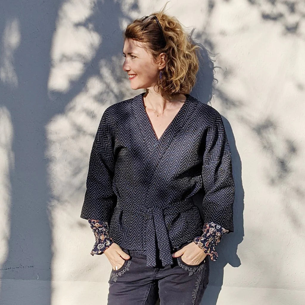 Kimono OREO Patron de couture pochette - SUPER BISON Patron de couture SUPER BISON | Gaspard et Léonie Tissus en ligne et Mercerie à Toulouse