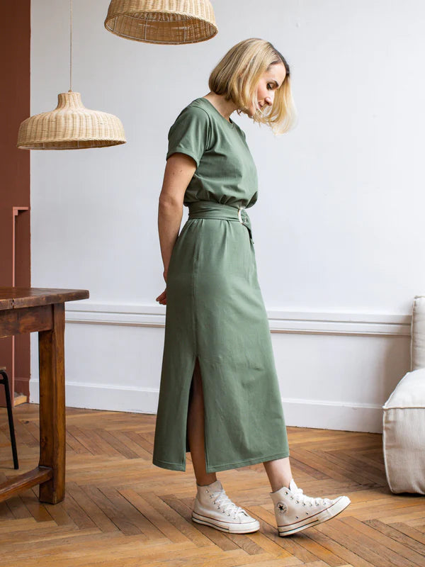 La robe MICHELLE - Patron de couture pochette - JOLI LAB Patron de couture JOLI LAB | Gaspard et Léonie Tissus en ligne et Mercerie à Toulouse