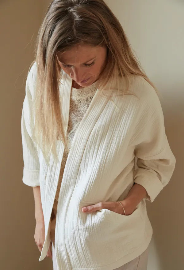 La veste NOMADE - Patron de couture pochette - MAISON ESSENTIELLE Patron de couture MAISON ESSENTIELLE | Gaspard et Léonie Tissus en ligne et Mercerie à Toulouse