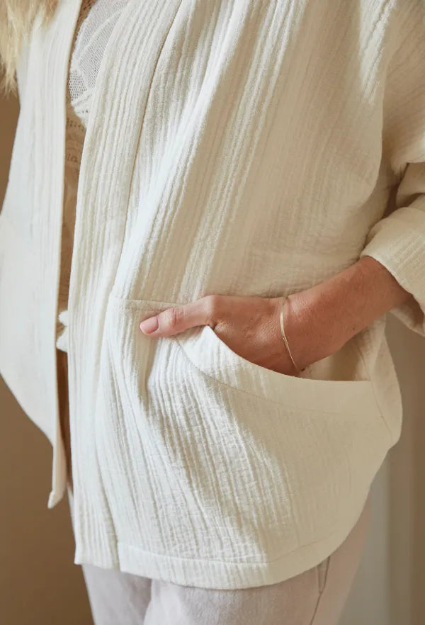 La veste NOMADE - Patron de couture pochette - MAISON ESSENTIELLE Patron de couture MAISON ESSENTIELLE | Gaspard et Léonie Tissus en ligne et Mercerie à Toulouse