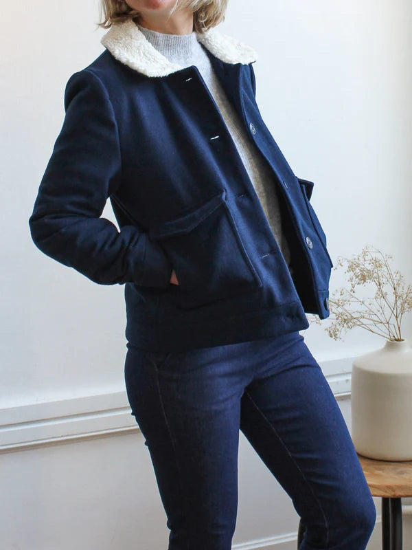 La veste SIENNA - Patron de couture pochette - JOLI LAB Patron de couture JOLI LAB | Gaspard et Léonie Tissus en ligne et Mercerie à Toulouse