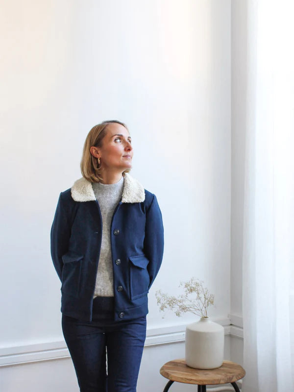 La veste SIENNA - Patron de couture pochette - JOLI LAB Patron de couture JOLI LAB | Gaspard et Léonie Tissus en ligne et Mercerie à Toulouse