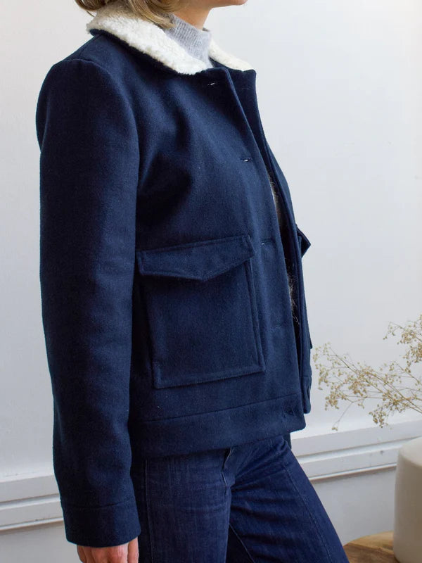 La veste SIENNA - Patron de couture pochette - JOLI LAB Patron de couture JOLI LAB | Gaspard et Léonie Tissus en ligne et Mercerie à Toulouse