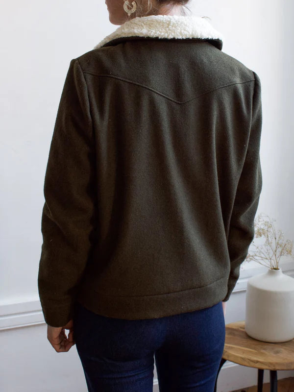 La veste SIENNA - Patron de couture pochette - JOLI LAB Patron de couture JOLI LAB | Gaspard et Léonie Tissus en ligne et Mercerie à Toulouse