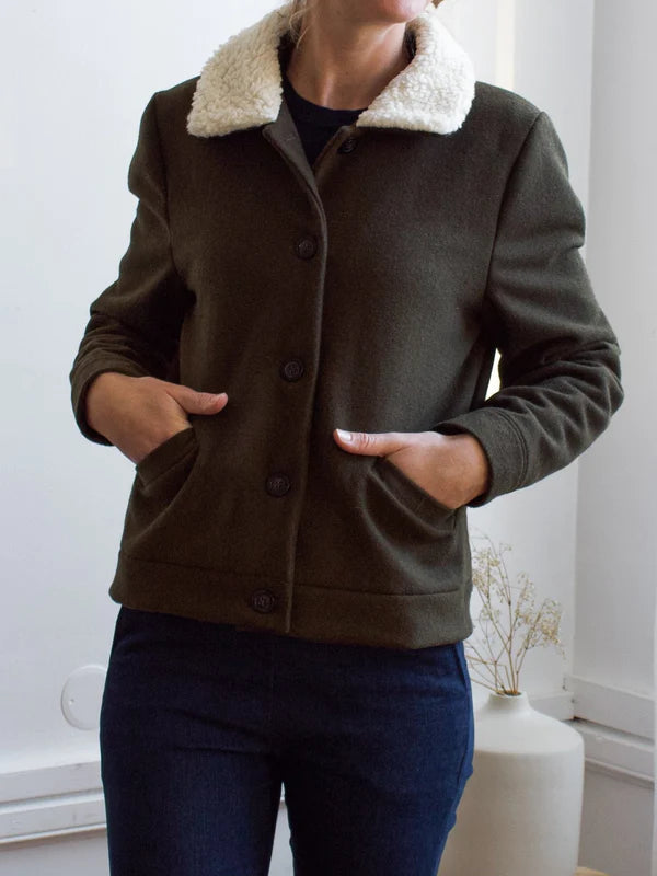 La veste SIENNA - Patron de couture pochette - JOLI LAB Patron de couture JOLI LAB | Gaspard et Léonie Tissus en ligne et Mercerie à Toulouse