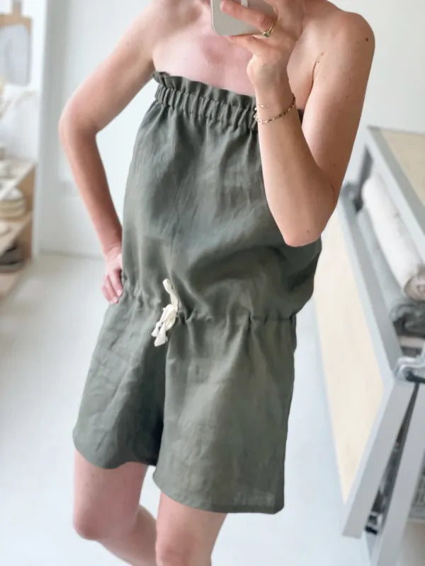 Le short / combishort CHRONO - Patron de couture pochette - MAISON ESSENTIELLE Patron de couture MAISON ESSENTIELLE | Gaspard et Léonie Tissus en ligne et Mercerie à Toulouse