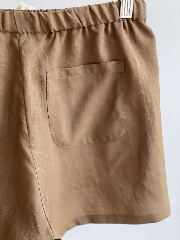 Le short / combishort CHRONO - Patron de couture pochette - MAISON ESSENTIELLE Patron de couture MAISON ESSENTIELLE | Gaspard et Léonie Tissus en ligne et Mercerie à Toulouse