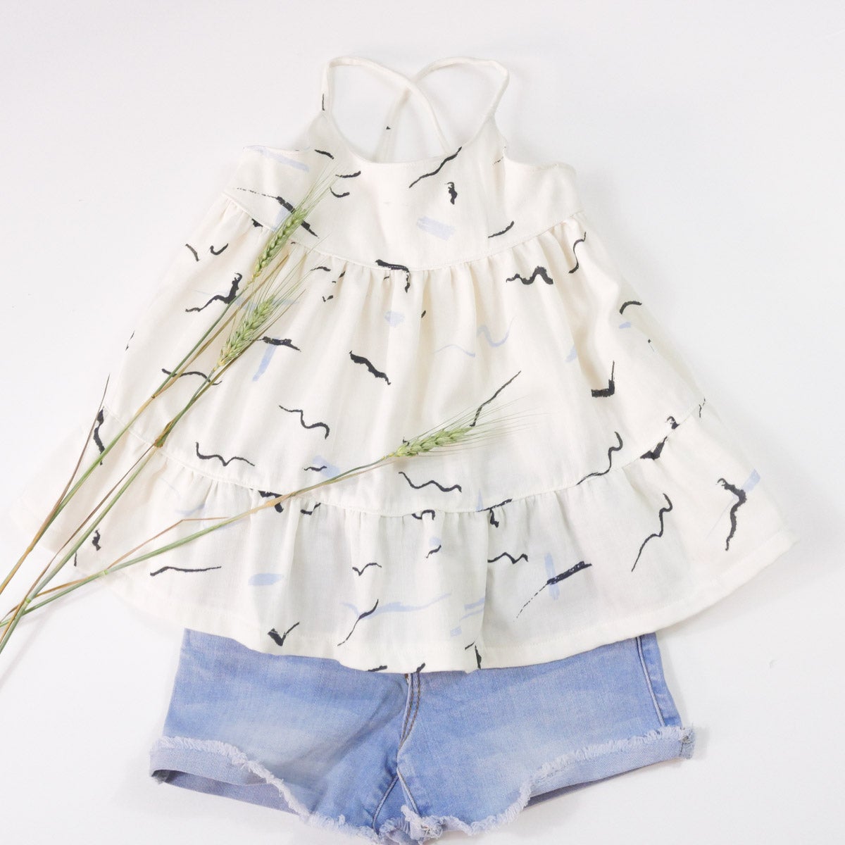 LENA Enfant Robe patron de couture pochette - IKATEE Patron de couture Ikatee | Gaspard et Léonie Tissus en ligne et Mercerie à Toulouse