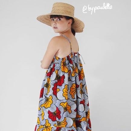 LENA Enfant Robe patron de couture pochette - IKATEE Patron de couture Ikatee | Gaspard et Léonie Tissus en ligne et Mercerie à Toulouse