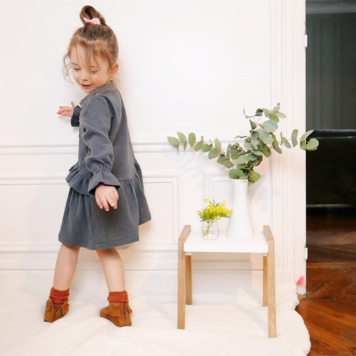 LILAS Blouse Top Robe Patron de couture pochette - L'atelier de Gaspard et Léonie