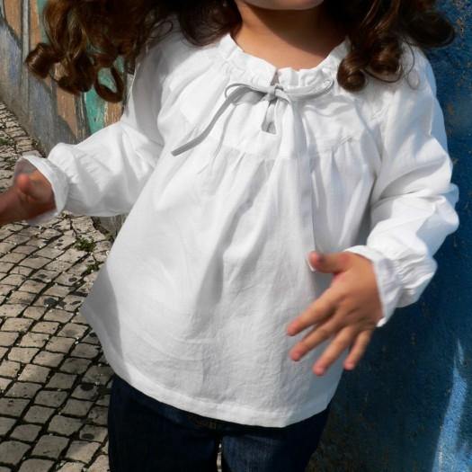 LITTLE ANGEL blouse Patron pochette de couture - L'atelier de Gaspard et Léonie