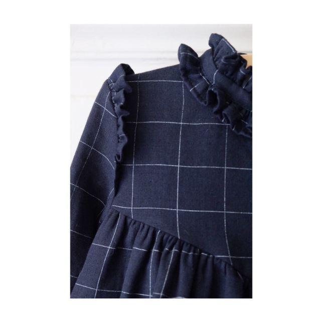 LOUISE Enfant Robe patron de couture pochette - L'atelier de Gaspard et Léonie