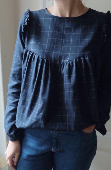 LOUISE Enfant Robe patron de couture pochette - L'atelier de Gaspard et Léonie