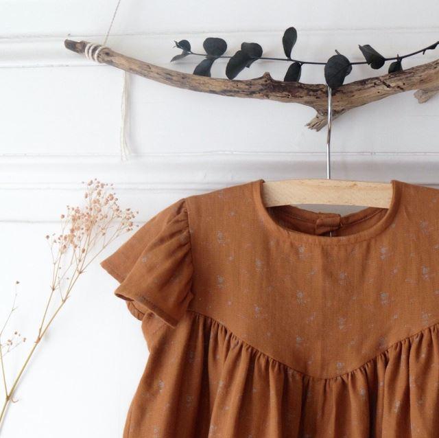 LOUISE Mum Robe patron de couture pochette - L'atelier de Gaspard et Léonie