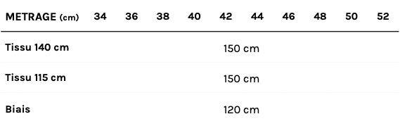 MADEMOISELLE MARLON Jupe Patron pochette de couture - L'atelier de Gaspard et Léonie