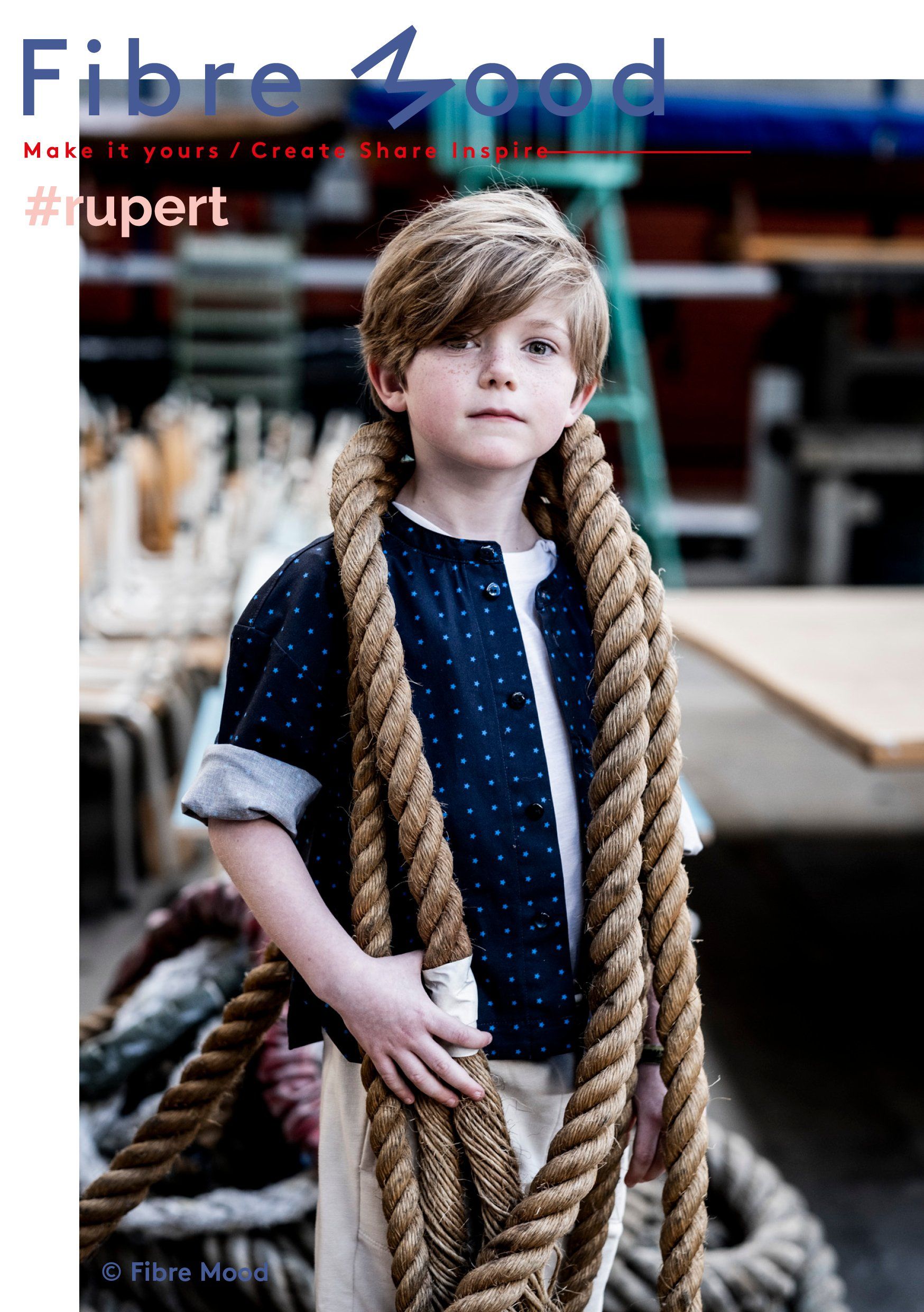 Magazine FIBRE MOOD Livre patrons N°14 Patron de couture FIBRE MOOD | Gaspard et Léonie Tissus Mercerie Toulouse