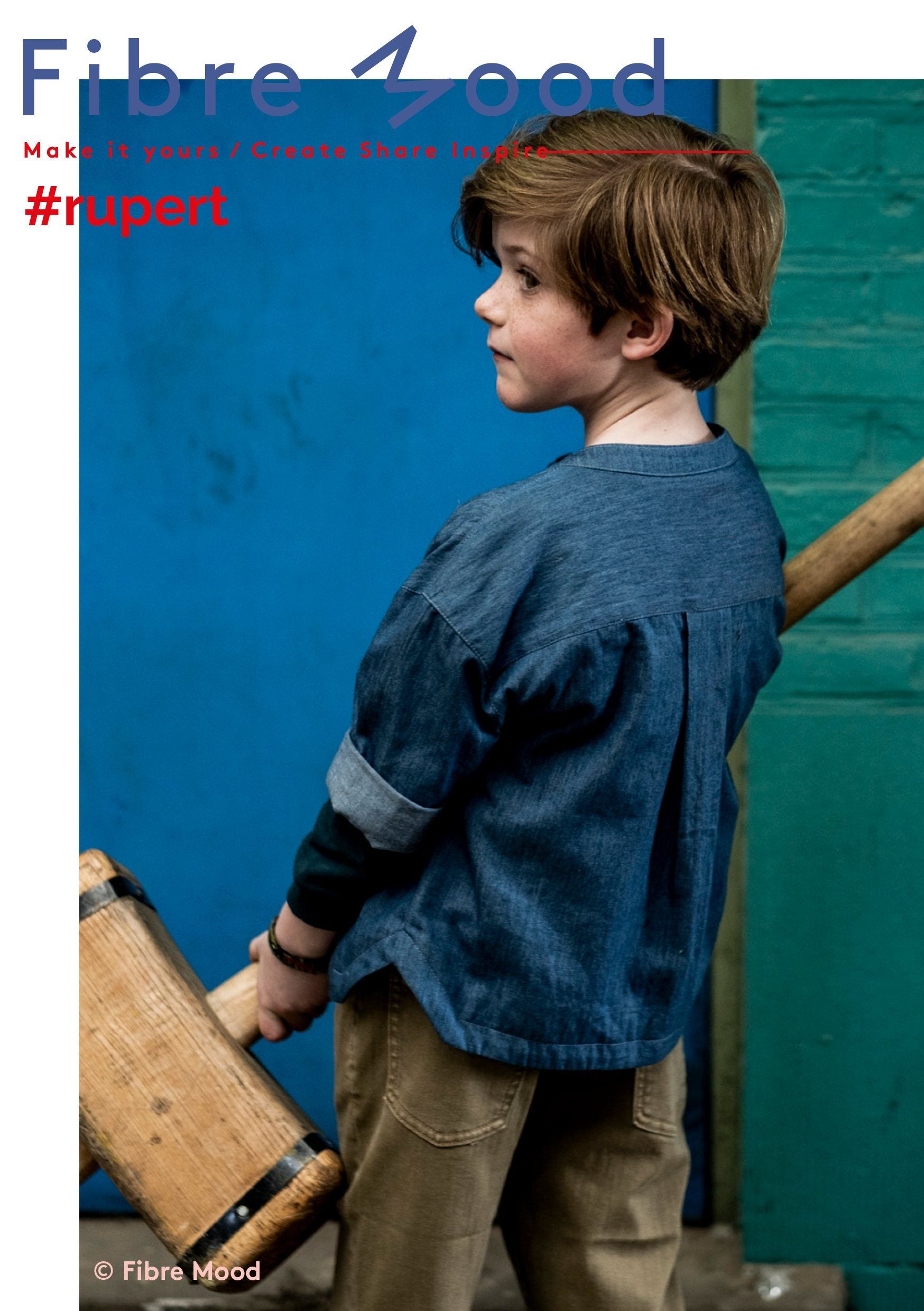 Magazine FIBRE MOOD Livre patrons N°14 Patron de couture FIBRE MOOD | Gaspard et Léonie Tissus Mercerie Toulouse