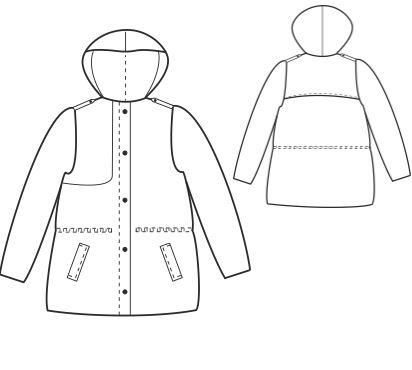 Patron de couture 8 AVRIL DEMNA | Gaspard et Léonie Mercerie Tissus Toulouse