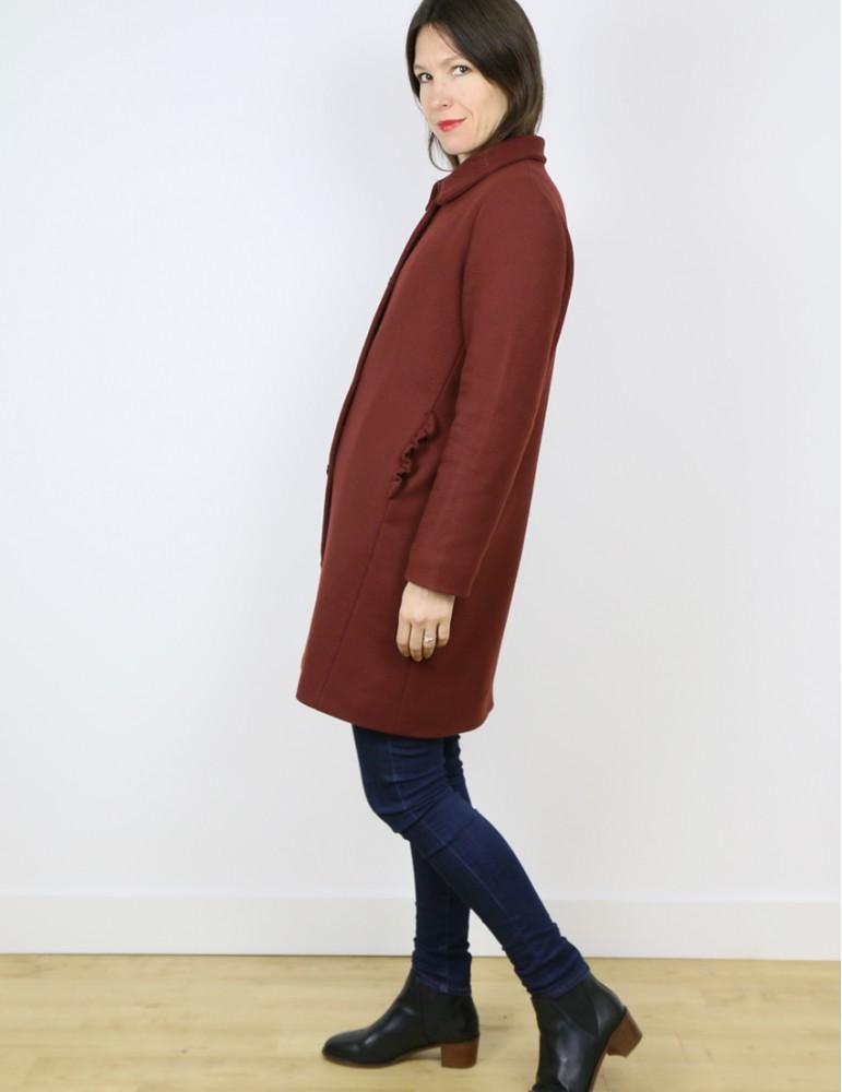 Patron de Couture Manteau SCAMMIT - Merci | Gaspard et Léonie Tissus Mercerie Toulouse