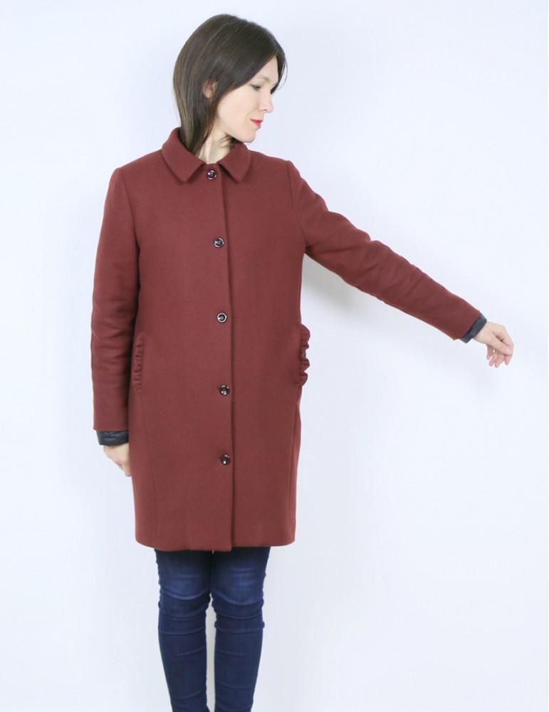 Manteau femme MERCI Patron de couture pochette Patron de couture ATELIER SCÄMMIT | Gaspard et Léonie Tissus Mercerie Toulouse