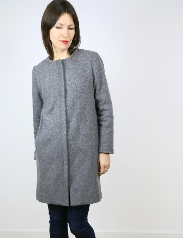 Patron de Couture Manteau SCAMMIT - Merci | Gaspard et Léonie Tissus Mercerie Toulouse