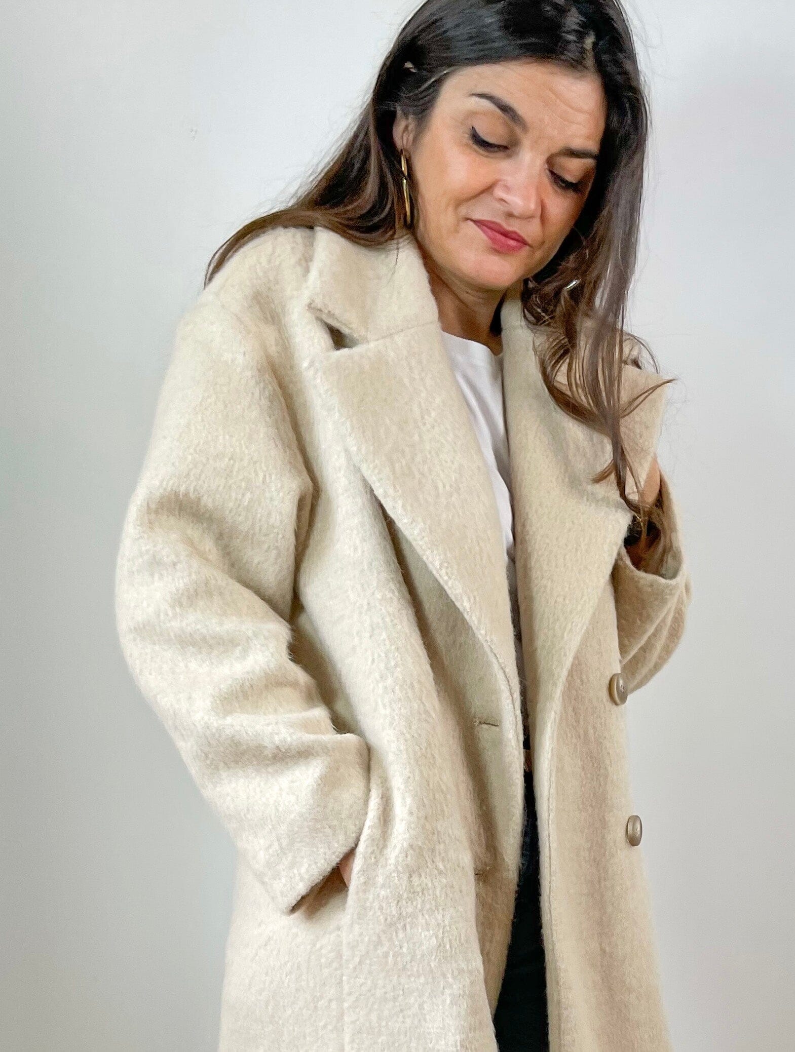 Manteau LANA Patron de couture Pochette - CLEMATISSE PATTERN Patron de couture CLEMATISSE PATTERN | Gaspard et Léonie Tissus en ligne et Mercerie à Toulouse