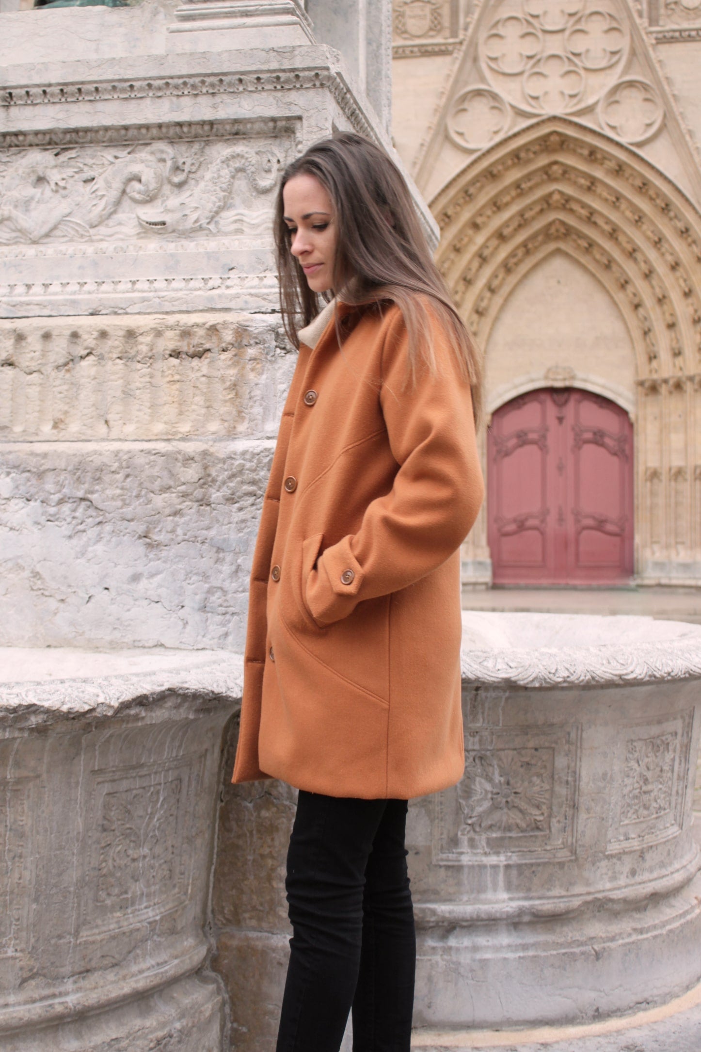 Manteau OANA Femme - Patron de couture pochette - CHA'COUD Patron de couture Cha'Coud | Gaspard et Léonie Tissus en ligne et Mercerie à Toulouse