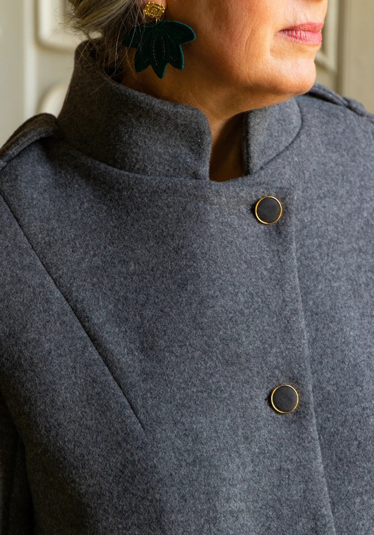 Manteau TIGRIS patron de couture pochette - MAISON FAUVE Patron de couture MAISON FAUVE | Gaspard et Léonie Tissus en ligne et Mercerie à Toulouse