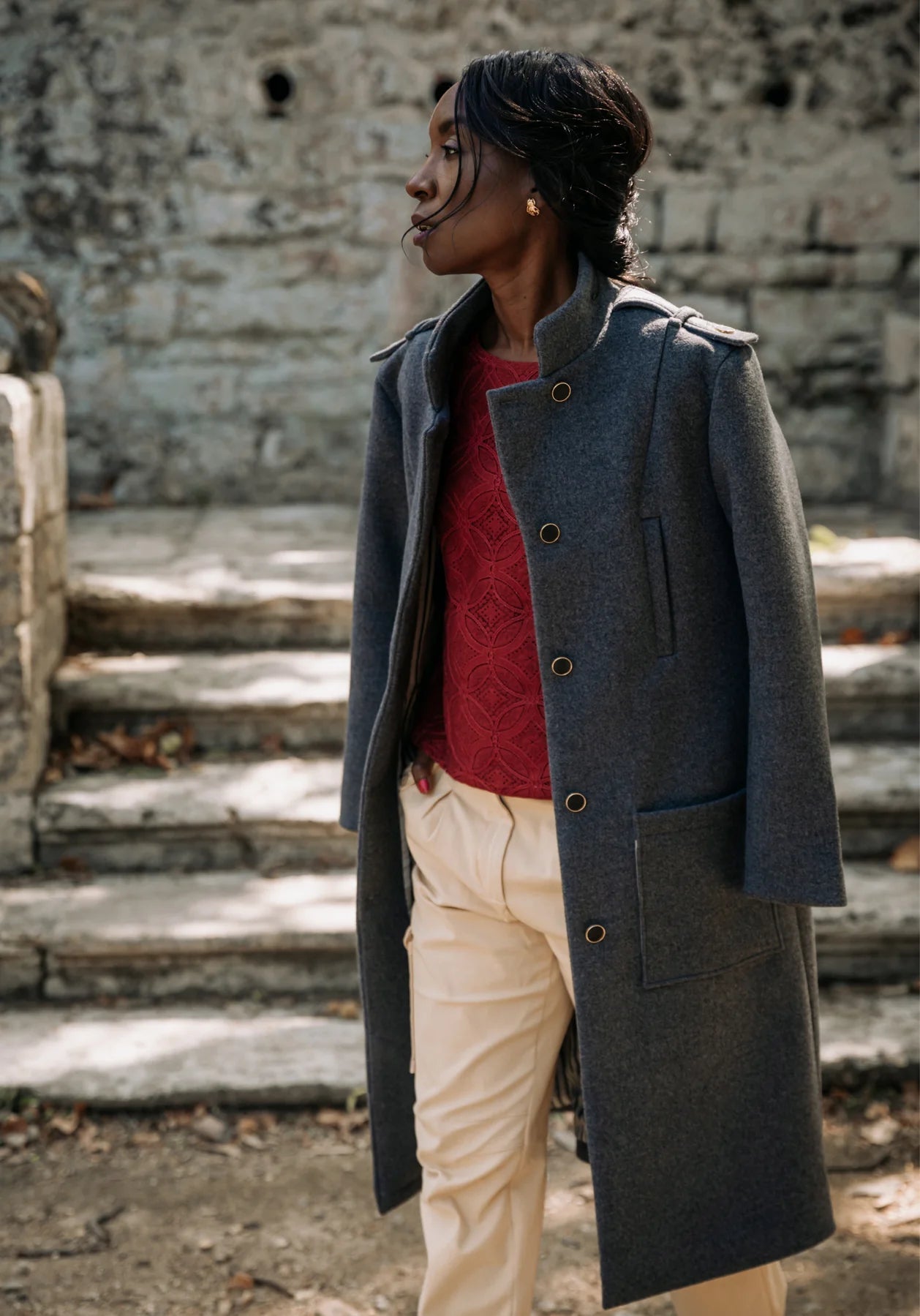 Manteau TIGRIS patron de couture pochette - MAISON FAUVE Patron de couture MAISON FAUVE | Gaspard et Léonie Tissus en ligne et Mercerie à Toulouse