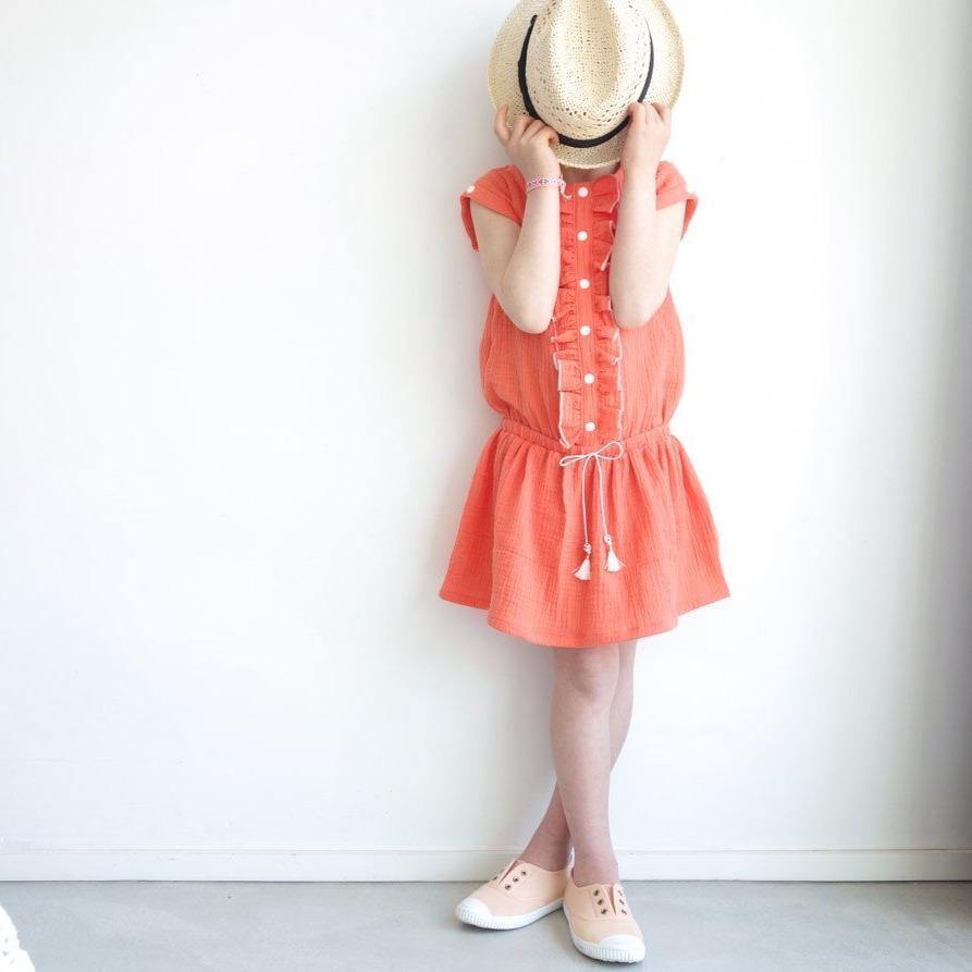 MARIEKE Combi-Pantalon/Short ou robe Patron de couture pochette - L'atelier de Gaspard et Léonie