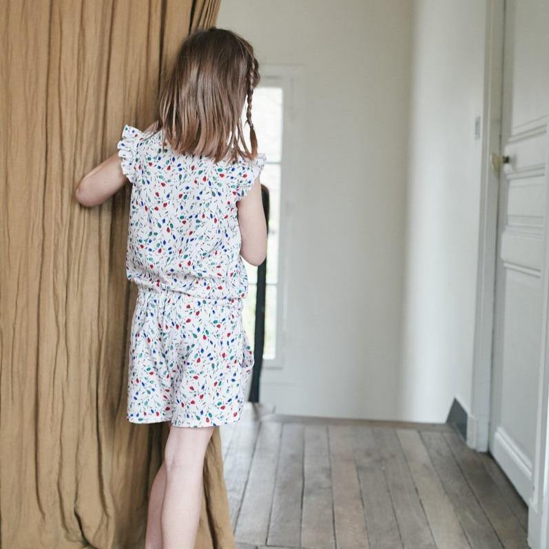 MARIEKE Combi-Pantalon/Short ou robe Patron de couture pochette - L'atelier de Gaspard et Léonie