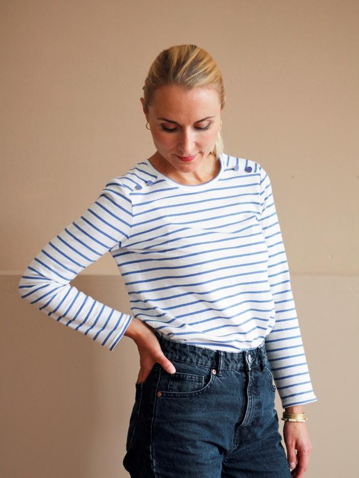 Patron de couture Joli Lab Marinière MALO | Gaspard et Léonie Mercerie Tissus Toulouse