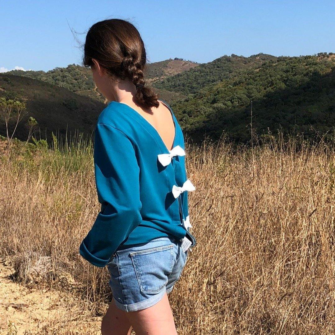 MASHA Gilet-Cardigan-Sweat patron de couture pochette - L'atelier de Gaspard et Léonie