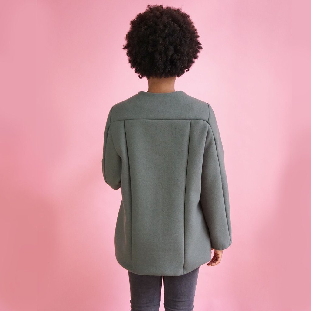 MAXENCE Manteau / Veste patron de couture pochette Patron de couture Les lubies de Cadia | Gaspard et Léonie Tissus Mercerie Toulouse