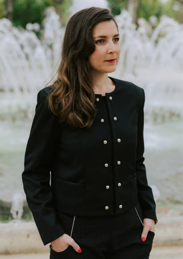 METROPOLIS Veste patron de couture pochette - MAISON FAUVE Patron de couture MAISON FAUVE | Gaspard et Léonie Tissus en ligne et Mercerie à Toulouse