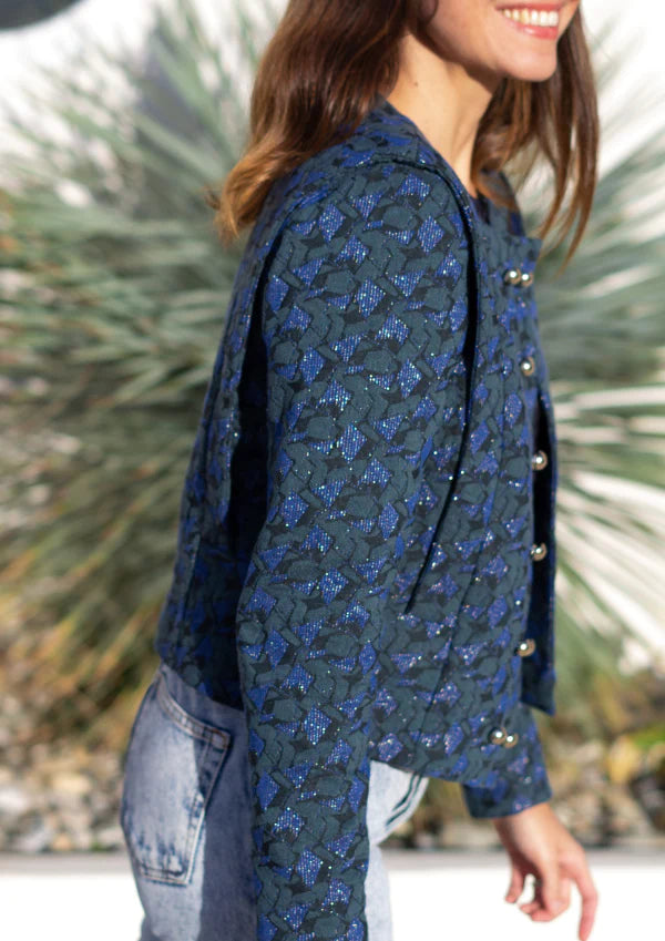 METROPOLIS Veste patron de couture pochette - MAISON FAUVE Patron de couture MAISON FAUVE | Gaspard et Léonie Tissus en ligne et Mercerie à Toulouse