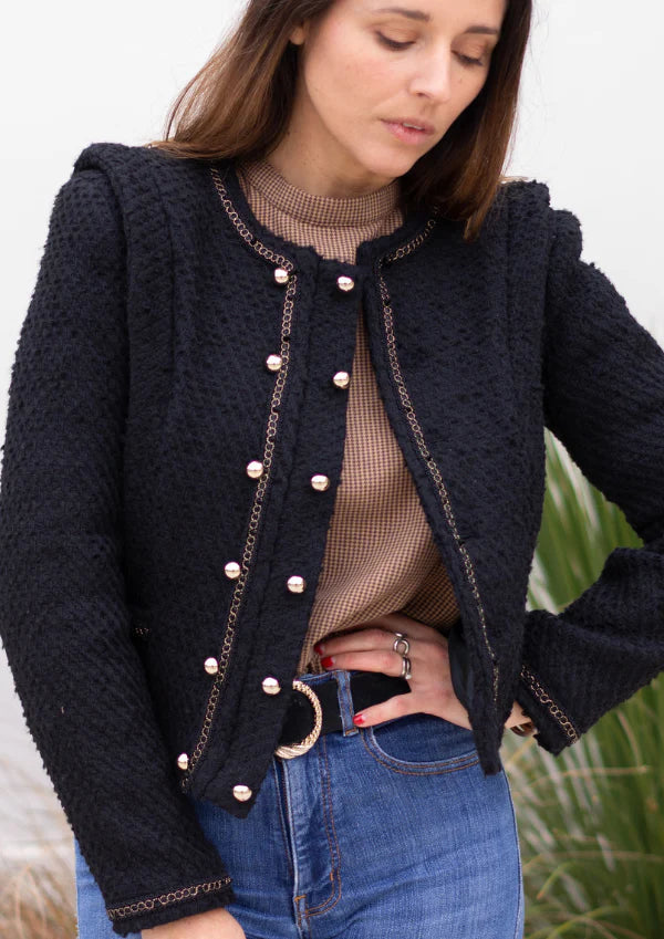 METROPOLIS Veste patron de couture pochette - MAISON FAUVE Patron de couture MAISON FAUVE | Gaspard et Léonie Tissus en ligne et Mercerie à Toulouse