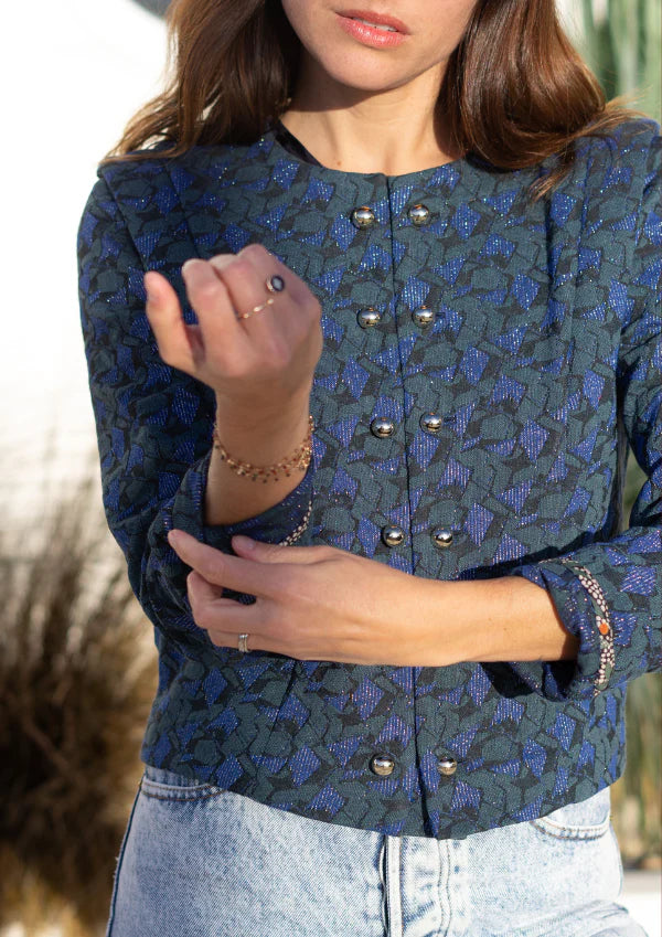 METROPOLIS Veste patron de couture pochette - MAISON FAUVE Patron de couture MAISON FAUVE | Gaspard et Léonie Tissus en ligne et Mercerie à Toulouse