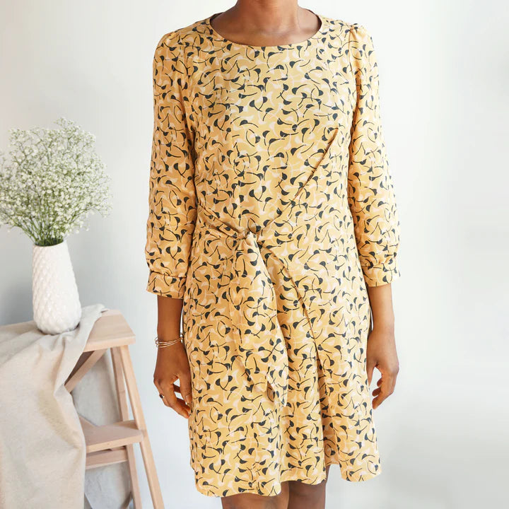 OXANA Blouse et Robe patron de couture pochette - Les lubies de Cadia Patron de couture Les lubies de Cadia | Gaspard et Léonie Tissus en ligne et Mercerie à Toulouse