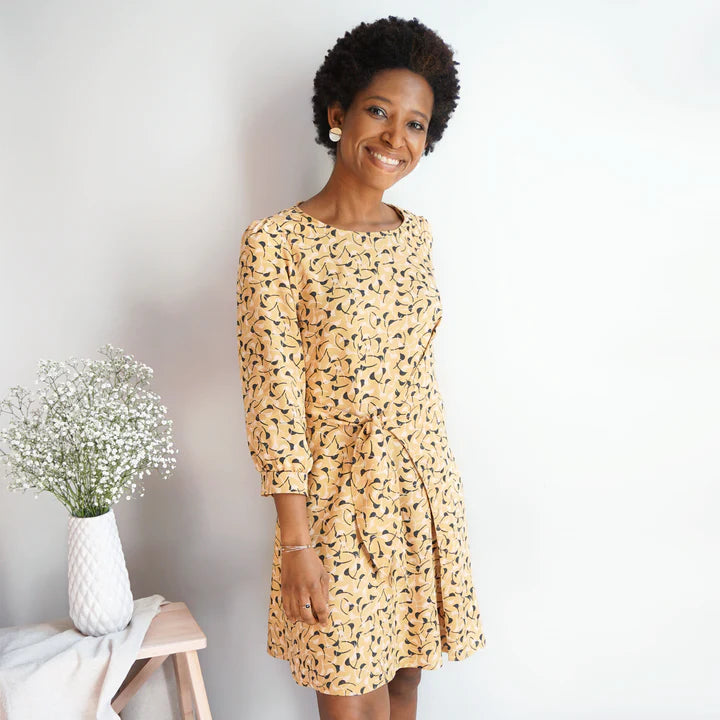 OXANA Blouse et Robe patron de couture pochette - Les lubies de Cadia Patron de couture Les lubies de Cadia | Gaspard et Léonie Tissus en ligne et Mercerie à Toulouse