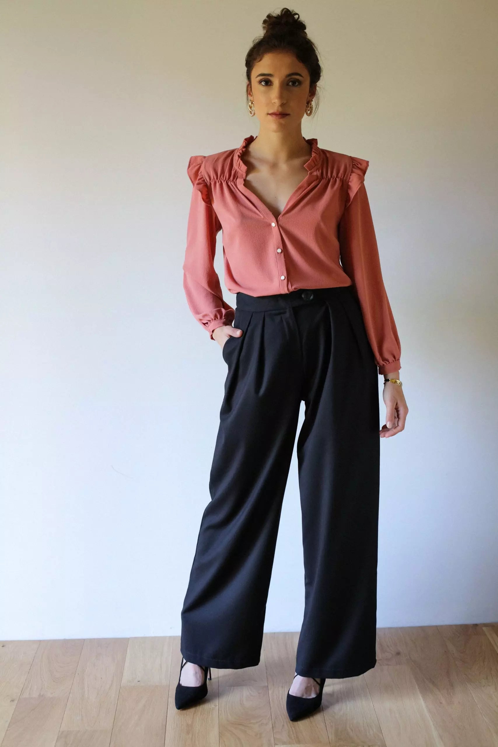 Pantalon CHARLIE Patron de couture Pochette - CLEMATISSE PATTERN Patron de couture CLEMATISSE PATTERN | Gaspard et Léonie Tissus en ligne et Mercerie à Toulouse