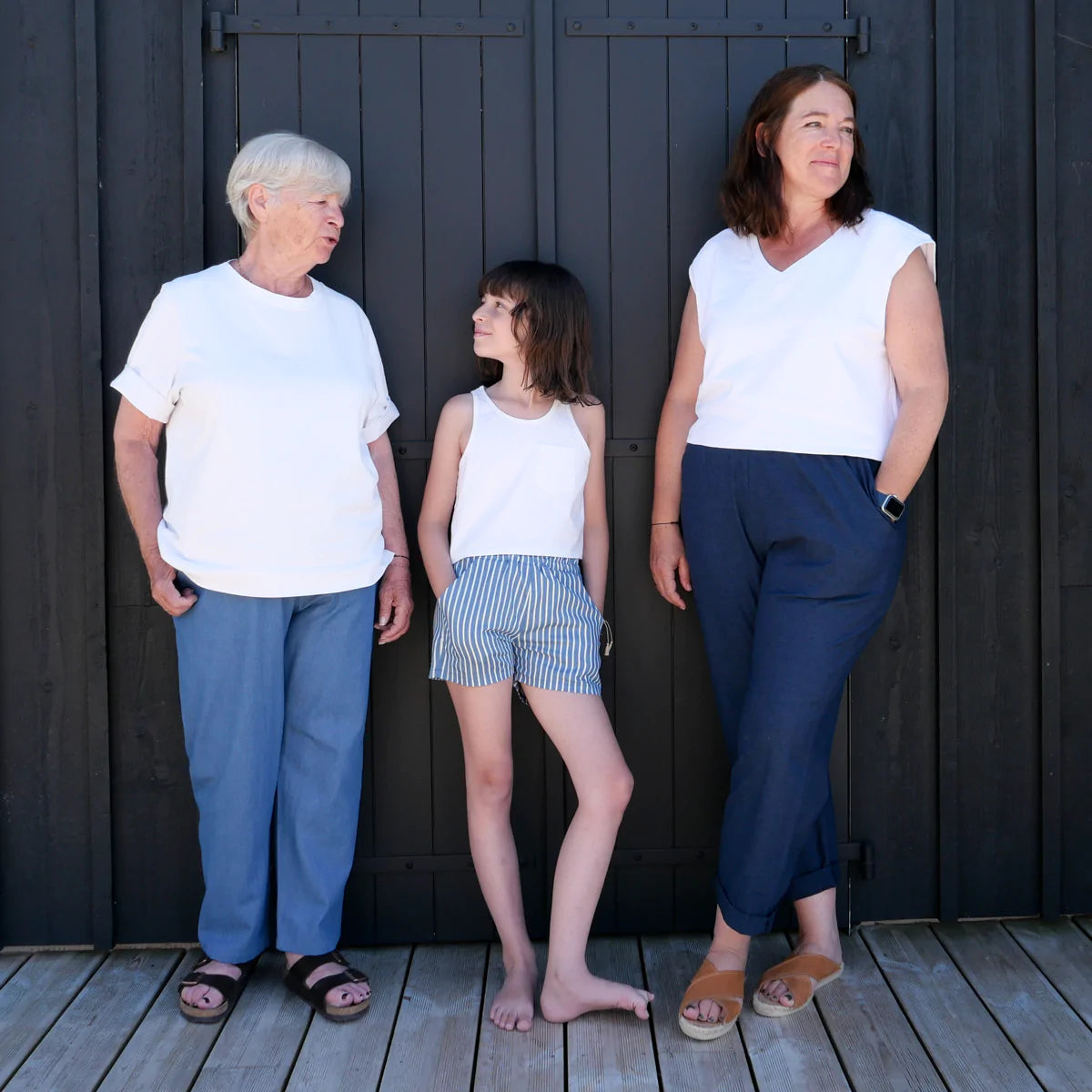 Pantalon et Short SINGAPOUR - Patron de couture - IKATEE Patron de couture Ikatee | Gaspard et Léonie Tissus en ligne et Mercerie à Toulouse