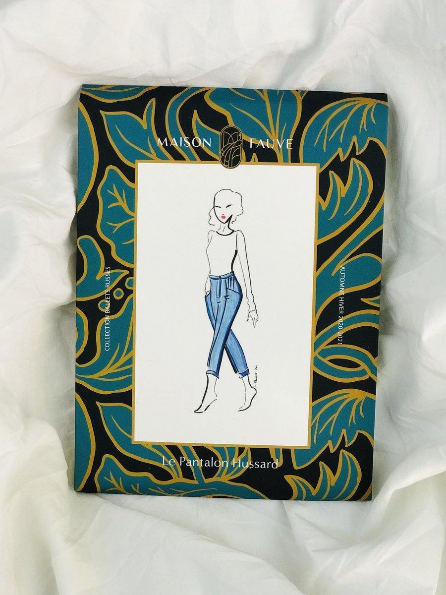 Pantalon HUSSARD Patron de couture Pochette - L'atelier de Gaspard et Léonie